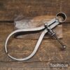 Vintage Moore & Wright 6” Silver Steel Outside Spring Calipers - Good Condition