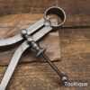 Vintage Moore & Wright 6” Silver Steel Outside Spring Calipers - Good Condition
