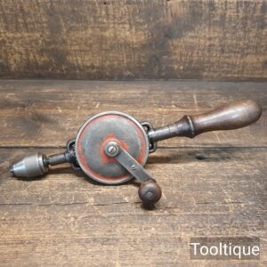 Vintage Double Pinion Egg Beater Hand Drill - Refurbished Ready For Use