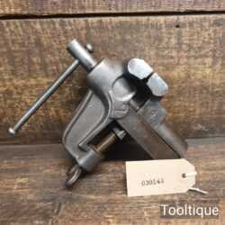 Vintage Jewellers Bench Vice With 2 3/8” Jaws - Refurbished Ready To Use