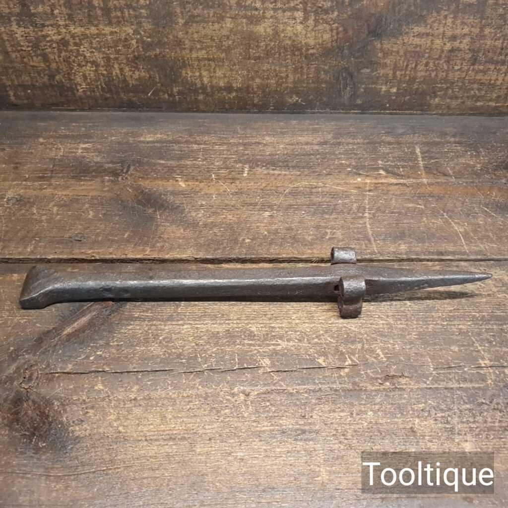 Antique Hand Forged Scythe Preening Anvil Stake - Good/Fair Condition