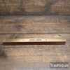 Vintage Kent Beechwood Brass 12” Spirit Level - Good Condition