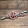 Vintage Suffolk Iron Foundry 1944 Double Pinion Egg Beater Hand Drill - Refurbished