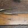 Vintage 4” Steel Tipped Brass Dividers - Refurbished Ready To Use