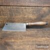 Vintage 6 ½” Sheffield Made Carpenters Kindling Chopper - Ready To Use