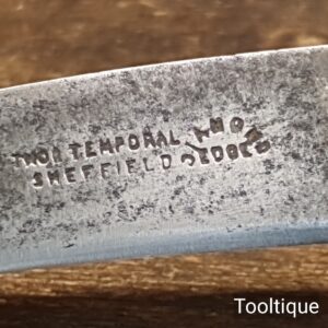 Vintage Temporal Diamic Leatherworking Trimming Knife - Sharpened Ready To Use