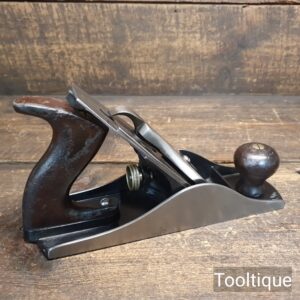 Scarce Antique Stanley USA Type 8 No: 4 ½C Wide Bodied Smoothing Plane - Fully Refurbished