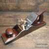 Antique 13 ¾” Cast Steel & Mahogany Infill Panel Plane - Refurbished