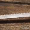 Antique Boxwood & Brass Pad Saw Good Sharp Blade - Refurbished Ready For Use