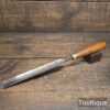 Vintage I Sorby Patternmakers 1” Incannel Gouge Shaping Paring Chisel