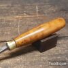 Vintage I Sorby Patternmakers 1 3/16” Incannel Gouge Shaping Paring Chisel