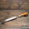 Vintage I Sorby Patternmakers 1 5/16” Incannel Gouge Shaping Paring Chisel