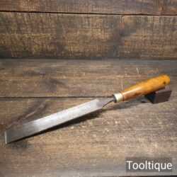 Vintage I Sorby Patternmakers 1 5/16” Incannel Gouge Shaping Paring Chisel