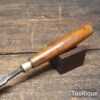 Vintage C.F Johnson Patternmakers ½” Flat Firmer Paring Chisel - Refurbished