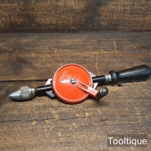 Vintage Stanley 03-130 Single Pinion Egg Beater Hand Drill - Good Condition