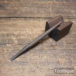 Vintage Stone Masons ¼” Carving Chisel - Sharpened Ready To Use