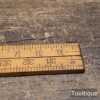 Vintage No: 1162 Rabone Chesterman 1m & 1 Yard Folding Rule - Good Condition