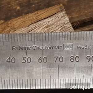Vintage Rabone Chesterman 15mm Calibrated Carpenters Steel Square - Refurbished