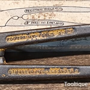 Vintage 8” Footprint Sheffield Flat Tinsnips - Sharpened Ready To Use