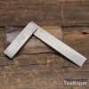 Vintage 4” Moore & Wright No: 400 Precision Silver Steel Square - Good Condition