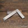 Vintage 4” Moore & Wright No: 400 Precision Silver Steel Square - Good Condition