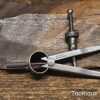 Vintage Starrett USA Quality 3” Square Leg Spring Steel Dividers - Refurbished