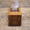 Vintage Luthiers 4” Compassed Soled Beechwood Plane - Refurbished