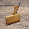 Vintage 2” Miniature Luthiers Boxwood Round or Hollowing Plane - Refurbished