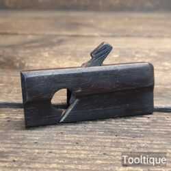 Vintage 3” Miniature Luthiers Rosewood Rabbet Plane - Refurbished