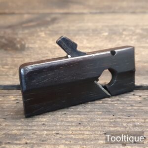 Vintage 3” Miniature Luthiers Rosewood Rabbet Plane - Refurbished