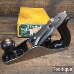 Vintage Boxed Stanley England No: 3 Smoothing Plane - Fully Refurbished