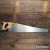Vintage 22” Sanderson Newbould Crosscut 7 TPI Handsaw - Refurbished Sharpened