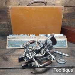 Vintage Stanley USA No: 55 Combination Plough Plane Complete - Fully Refurbished