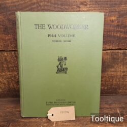 Vintage The Woodworker Vol: XLVIII 1944 Hardback Book by Evans Brothers