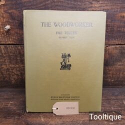 Vintage The Woodworker Vol: XLVI 1942 Hardback Book by Evans Brothers