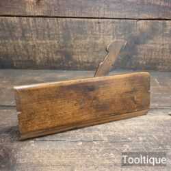 Vintage John Moseley No: 5 Round or Hollowing Beechwood Moulding Plane