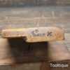 Rare No: 8 Antique J. Miller 37 Clayton St. 1855-75 Hollow Rounding Moulding Plane