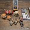 Variety of Mixed Makers Electric Router & Forstner Bits - Good Condition