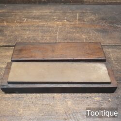 Vintage Boxed Washita Natural Honing Stone - Refurbished Lapped Flat