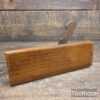 Antique No: 6 Syms London Beechwood Hollow or Rounding Moulding Plane
