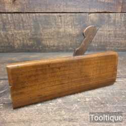 Antique No: 6 Syms London Beechwood Hollow or Rounding Moulding Plane