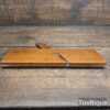 Antique No: 6 Syms London Beechwood Hollow or Rounding Moulding Plane