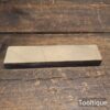 Vintage 6” X 1 3/8” Belgium Coticule Natural Razor Honing Stone - Lapped Flat