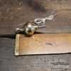 Vintage 2.5” 4-Ounce Steel Tipped Brass Plumb Bob - Refurbished