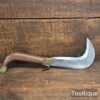 Superb Crisp Antique ‘The Whitby’ Folding Pruning Billhook - Rosewood Handle