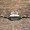 Vintage Luthiers Small Brass Spokeshave with Curved Sole - Refurbished