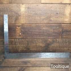 Vintage Domino 24” x 12” Steel Roofing Square - Good Condition