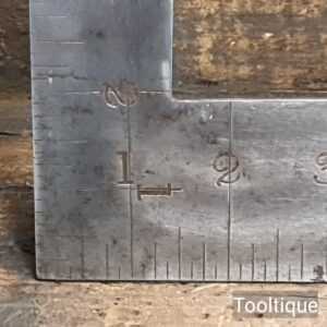 Vintage Domino 24” x 12” Steel Roofing Square - Good Condition