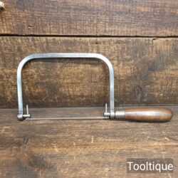 Vintage Eclipse No: 07 CP Coping Saw Beechwood Handle - Refurbished