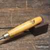 Vintage 1/4” Marples Shamrock Long Series Bevel Edge Paring Chisel - Refurbished